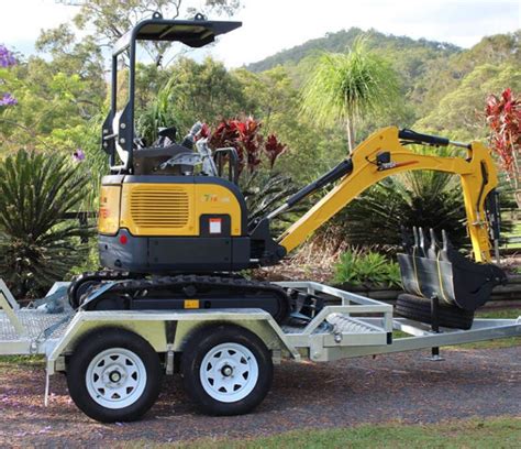 mini excavator trailer package|mini excavator and trailer packages.